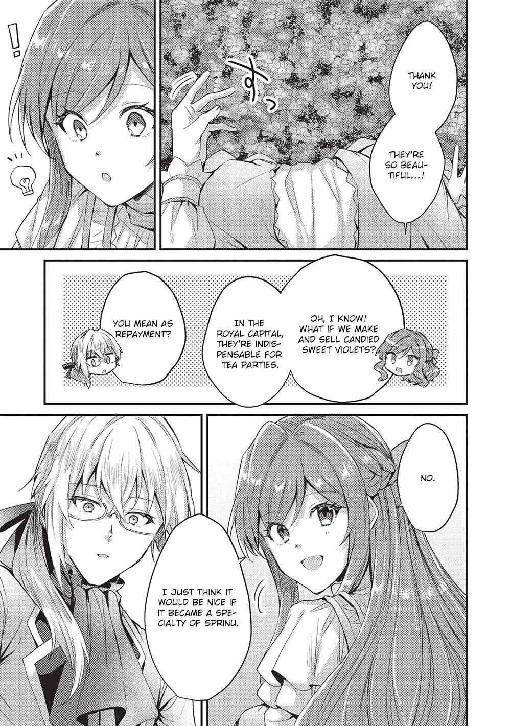 The Slime Duke and the Fallen Noble Lady’s Surprisingly Happy Engagement Chapter 10 - . Page 3